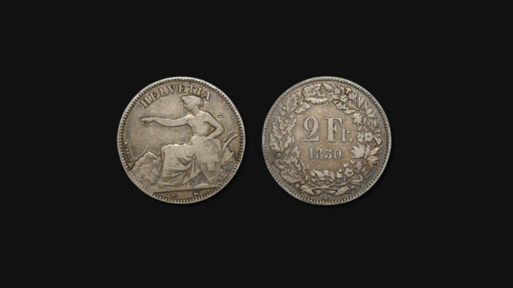 Franc suisse de 1850